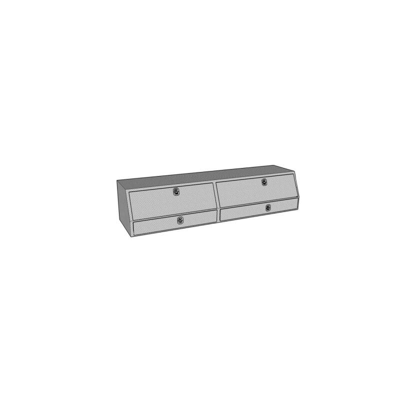 Westin Brute Contractor TopSider Tool Box, 88 in. with Drawers and Doors