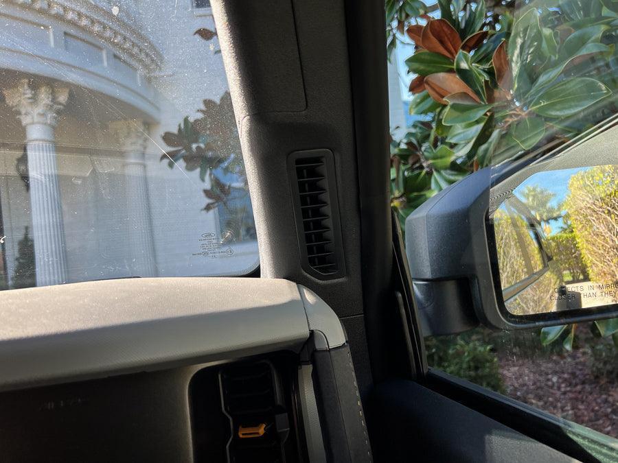 Defroster Vent Outline - 2021+ Bronco
