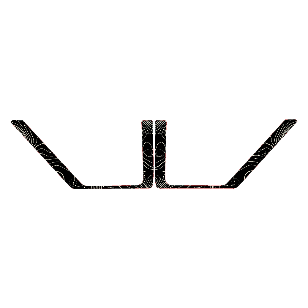 Topo Rear Door Net Trim Overlay Kit (Printed Series) - 2021+ Bronco