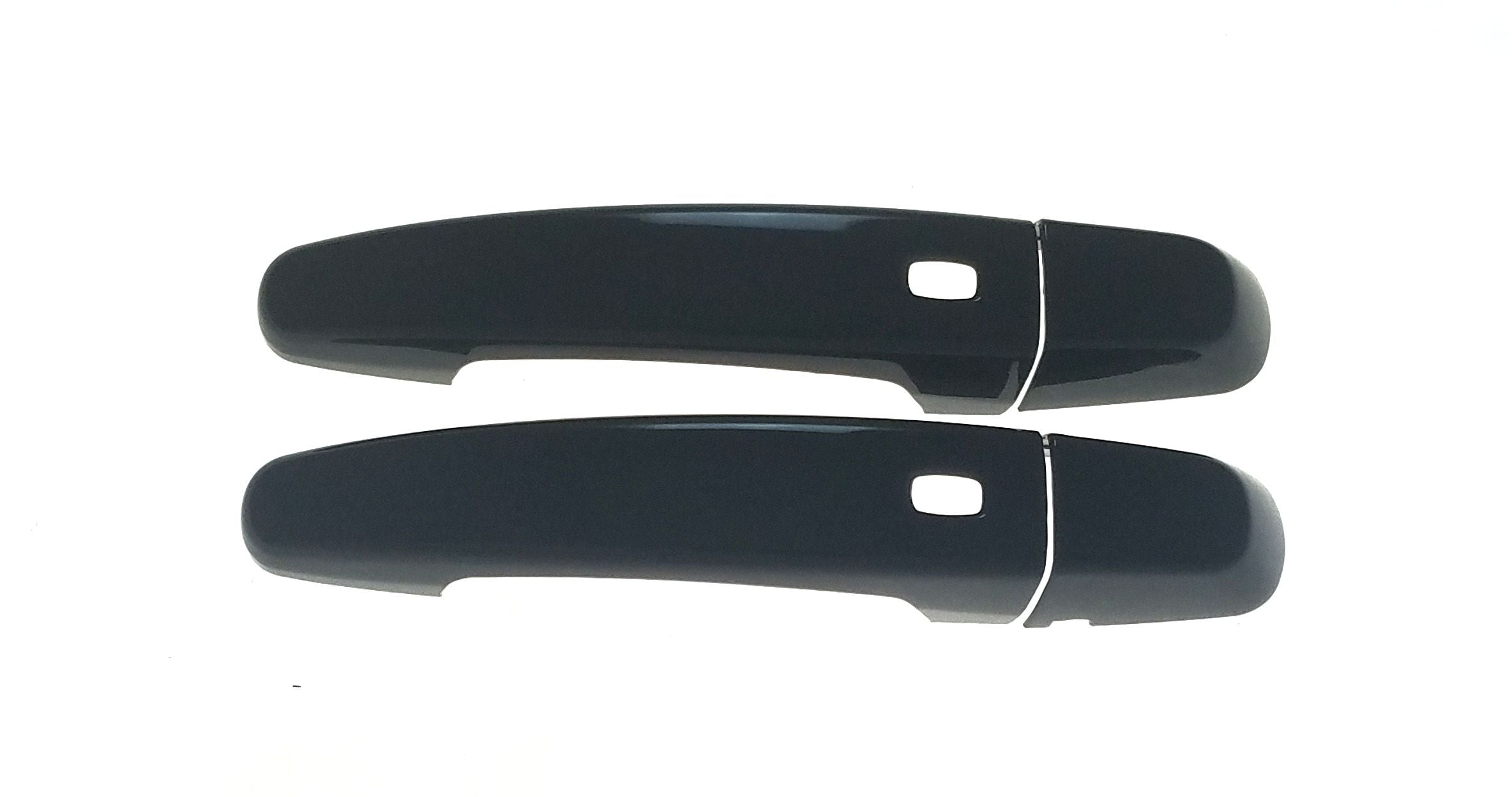 DH6213BLK 16-22 Chevrolet Camaro W/ Smart Key 2 PCS Gloss Black Snap-on W/Tape Door Handle Cover