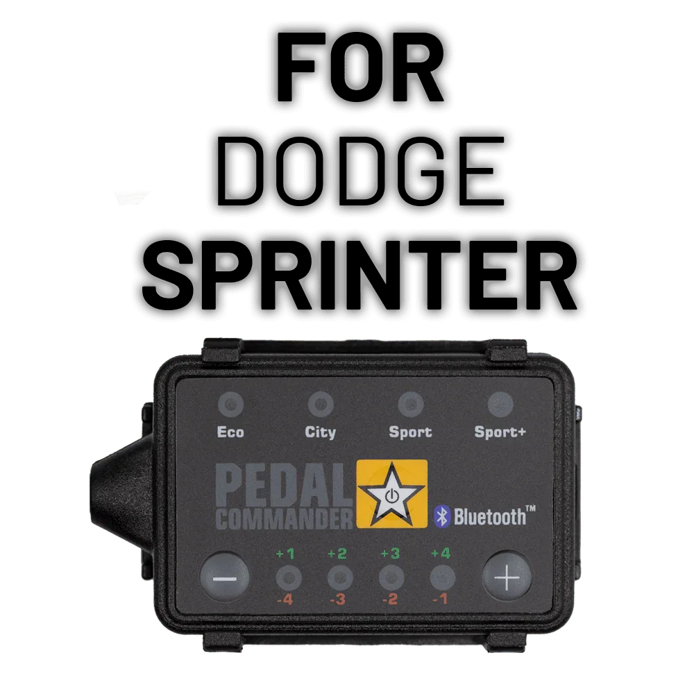 Pedal Commander throttle controller for Dodge Sprinter with Eco, City, Sport modes