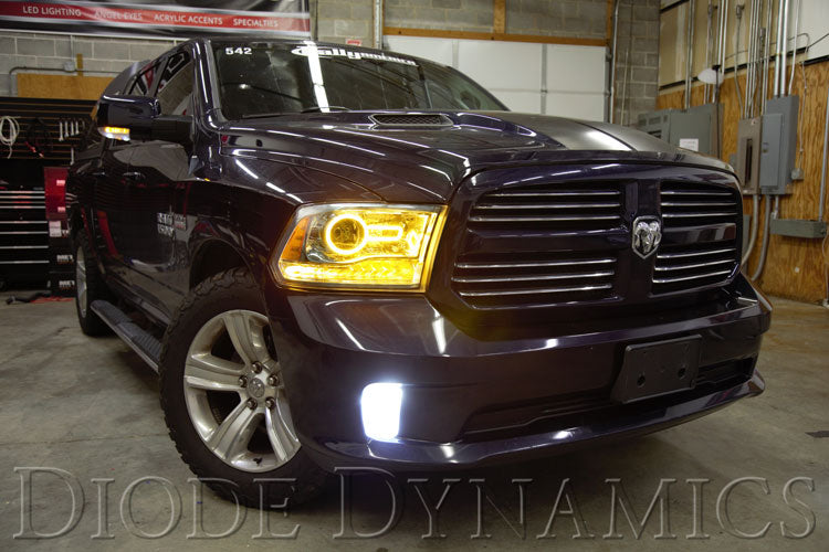 Diode Dynamics Switchback LED Halos for 2013-2018 Dodge Ram – amber