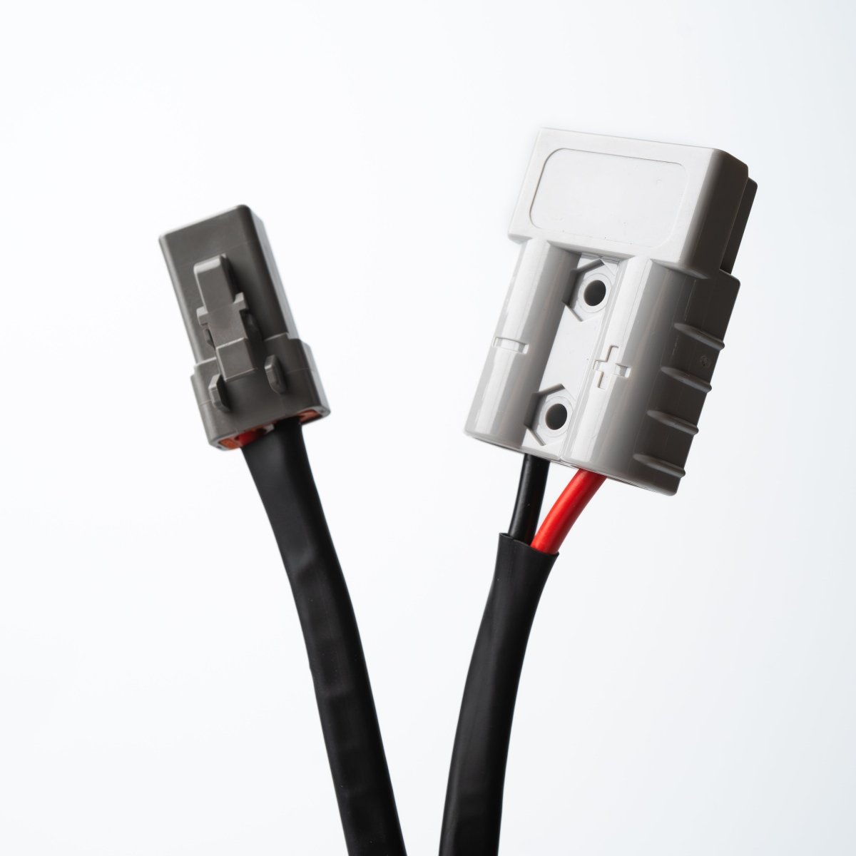Anderson SB50 power connector cable with two plugs for vehicle accessories