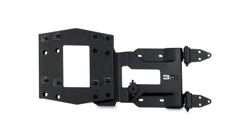 Body Armor 4x4 Reinforced Tire Carrier, fits Jeep Wrangler