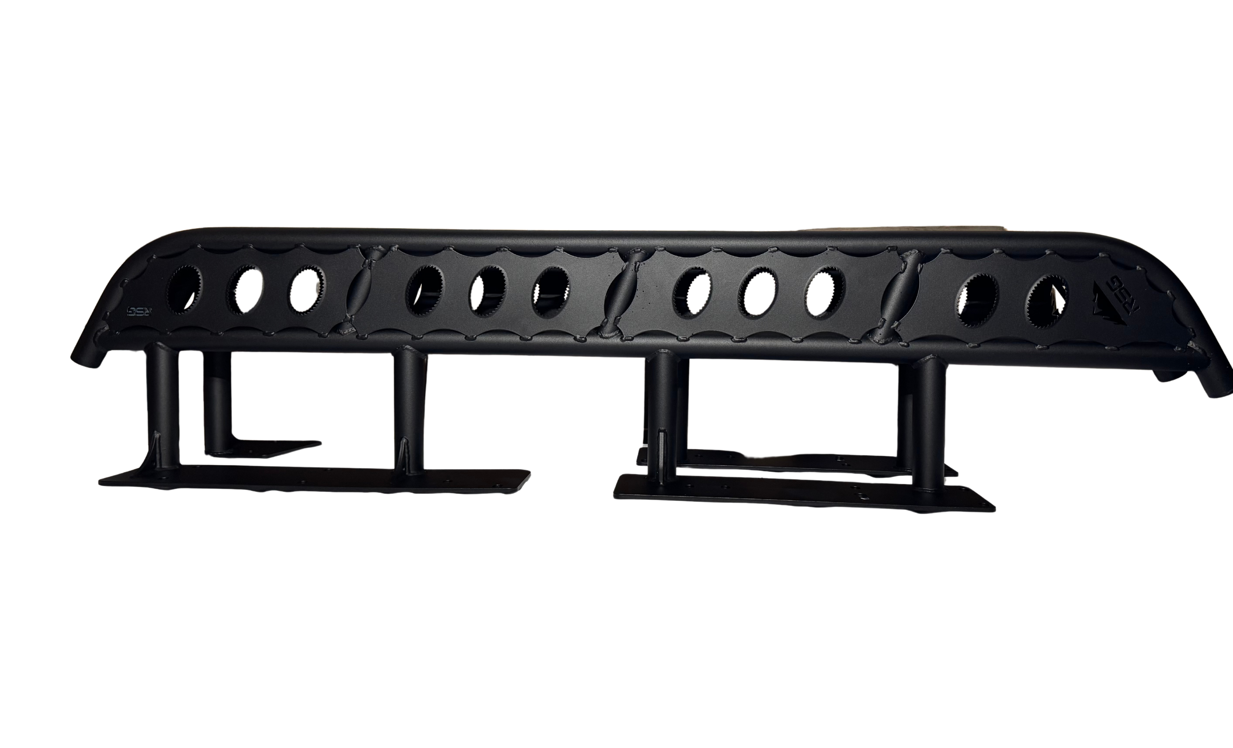 2010-2024 Toyota 4Runner Flat Sliders With Grip Top Plate **No Kick Out**