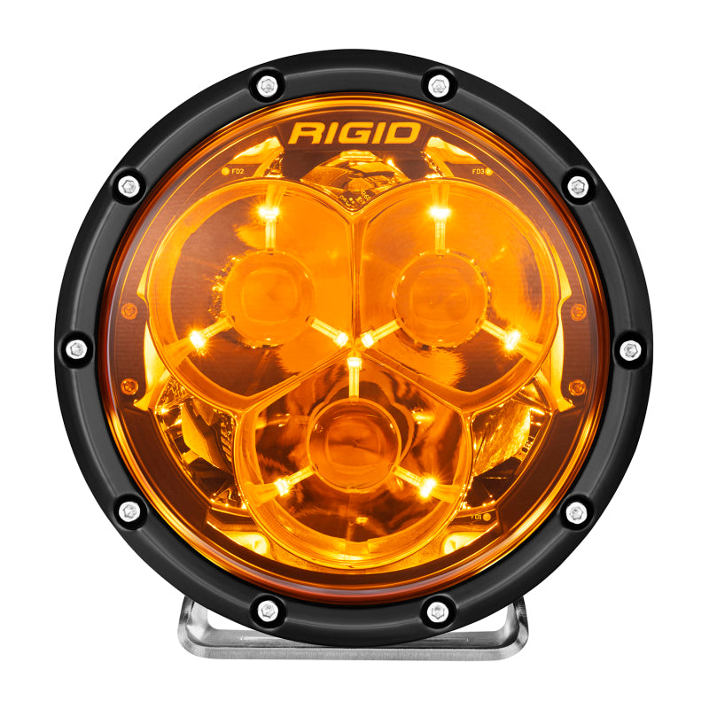 RIGID 360-Series Laser 6 in. LED Pods, Amber PRO, Precision Spot, Pair