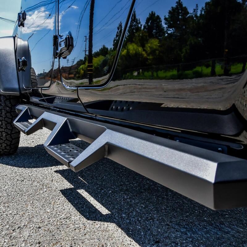 Westin HDX Drop Nerf Step Bars, fits Jeep Gladiator