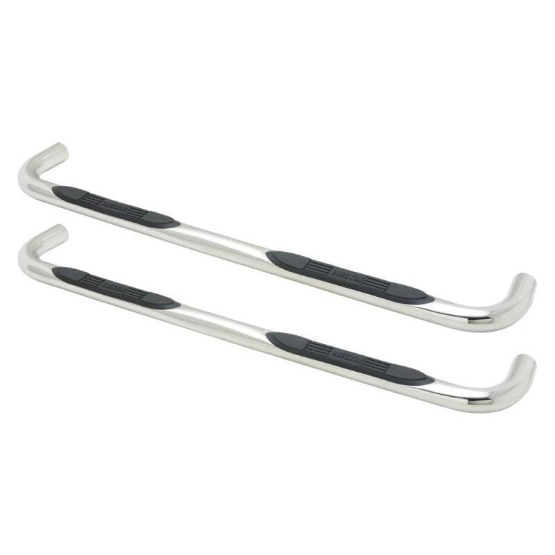 Westin E-Series 3 Round Nerf Step Bars, SuperCrew, fits Ford F-150