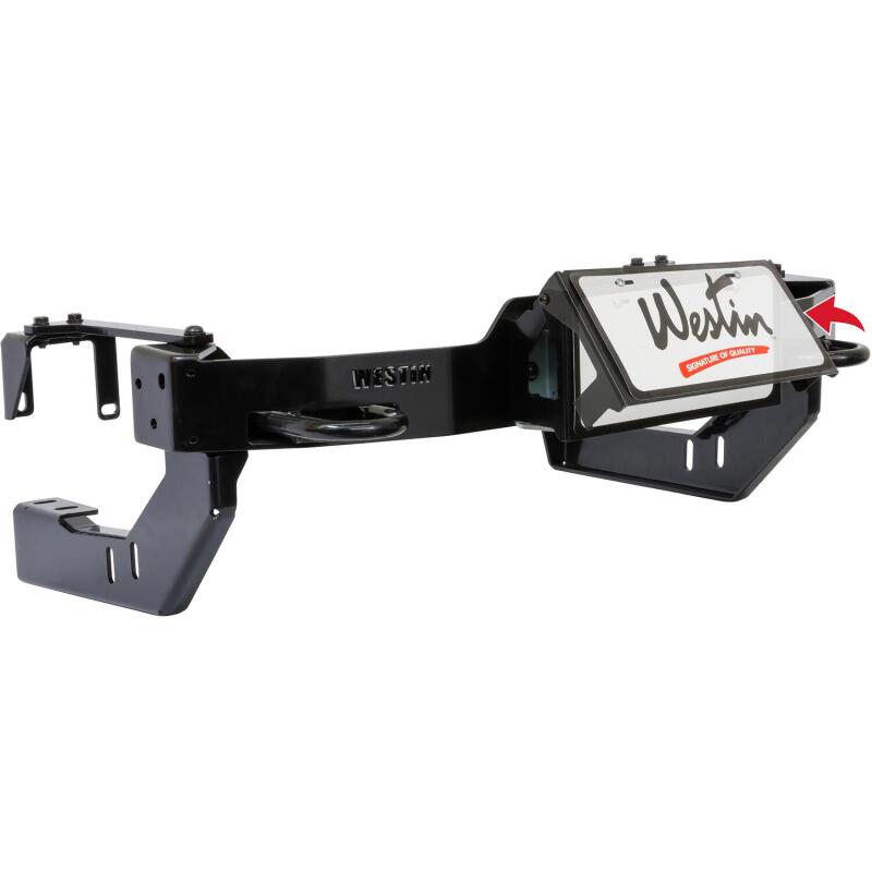 Westin MAX Winch Tray License Plate Bracket