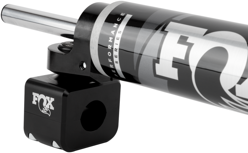 FOX 2.0 Performance Series Through-Shaft Steering Stabilizer, Axle Mount, fits Ford F-250/F-350 Super Duty