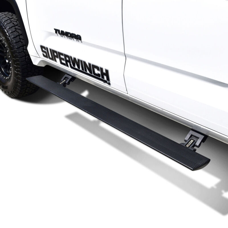 Westin Pro-e Electric Running Boards, Double Cab, fits Toyota Tundra