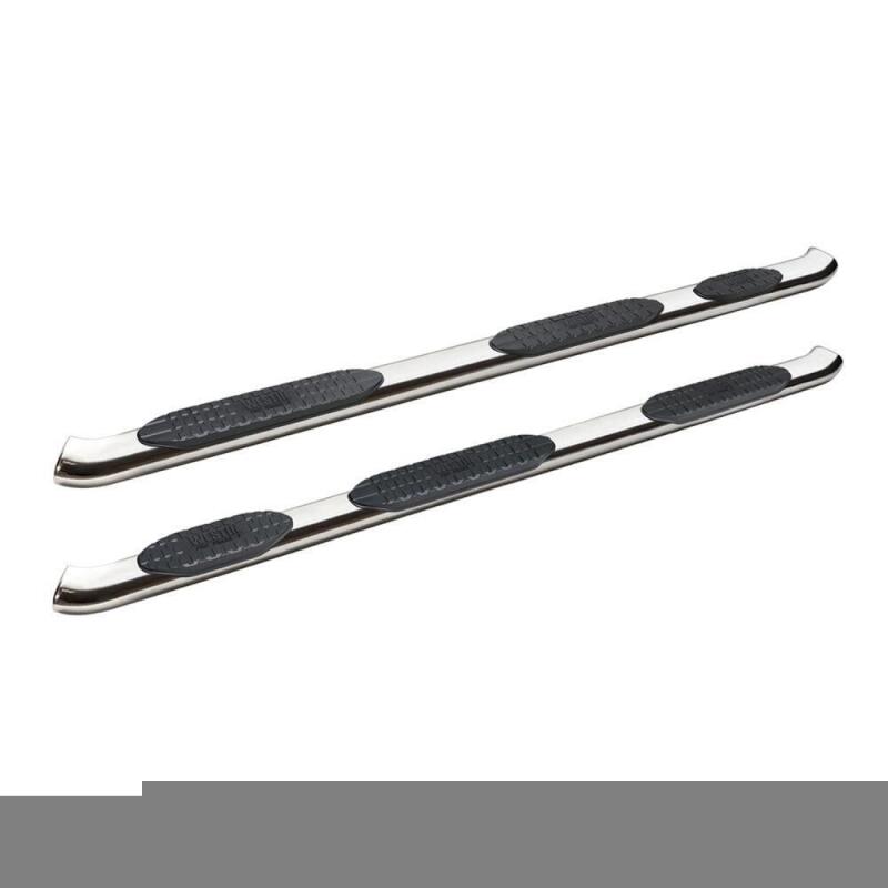 Westin PRO TRAXX 5 Wheel-to-Wheel Oval Nerf Step Bars, Crew Cab, fits Chevy Silverado 1500