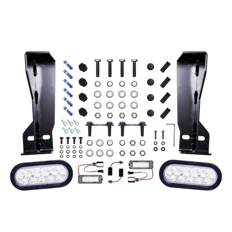 Westin HDX Bandit Rear Bumper, Black, fits Chevy Silverado 1500