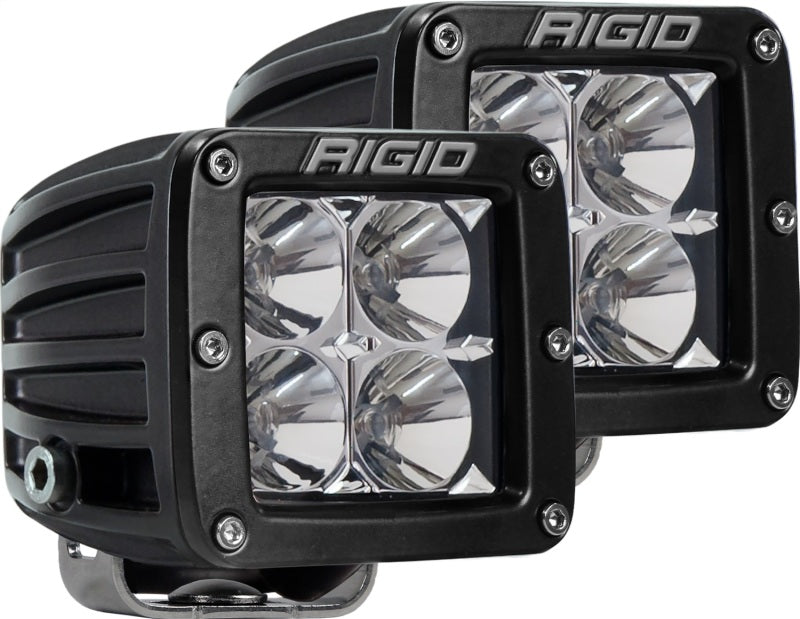 RIGID D-Series PRO LED Pod Pair, Flood