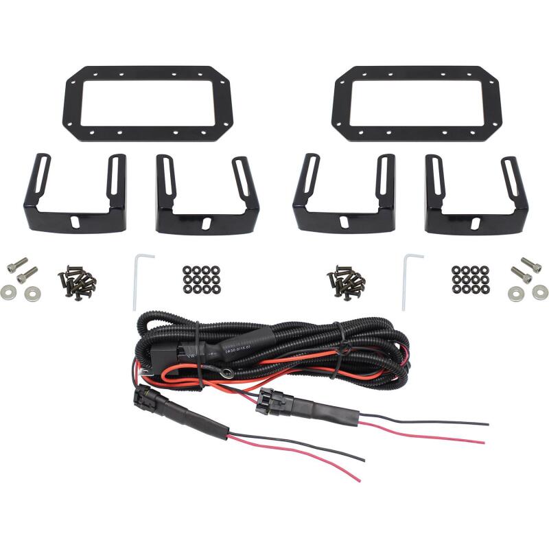Westin HDX Flush Mount B-FORCE LED Light Kit, 6 in. (Set of 2)