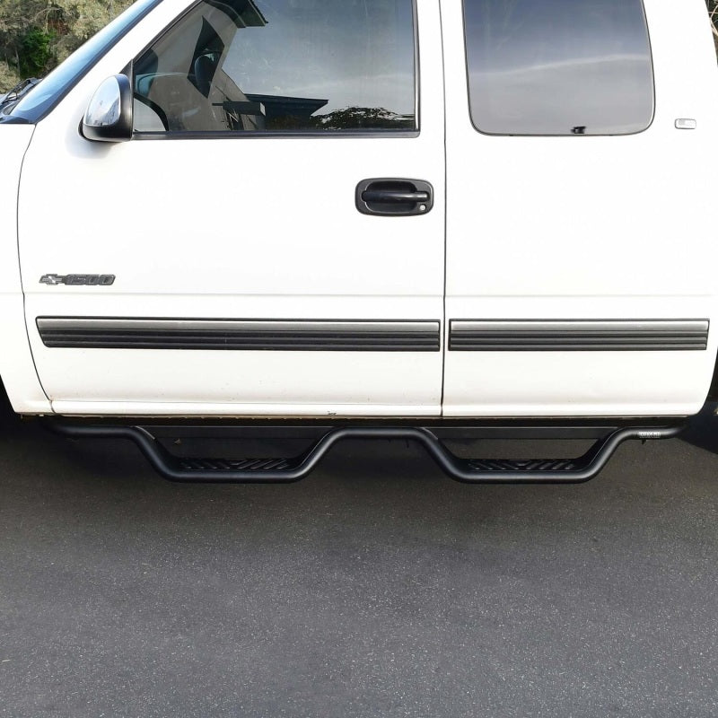 Westin Outlaw Drop Nerf Step Bars, fits Chevy Silverado HD 2500/3500