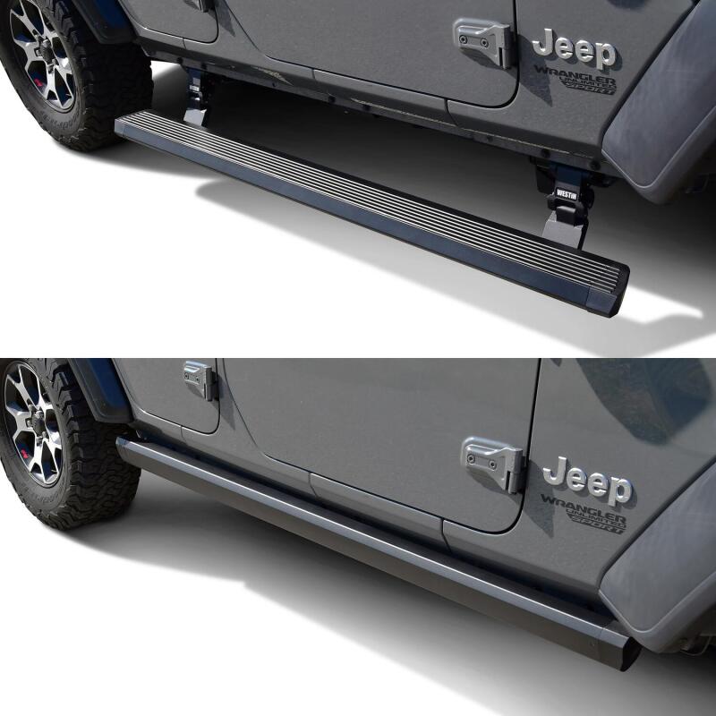 Westin Pro-e Electric Running Boards, Unlimited 4-Door, fits Jeep Wrangler