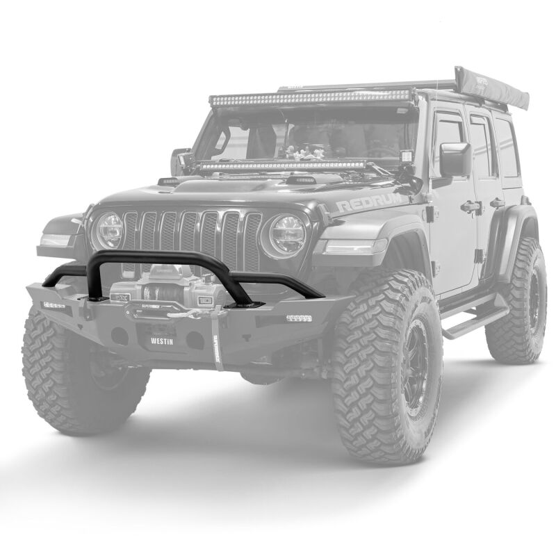 Westin XTS Round Bull Bar, fits Jeep Wrangler