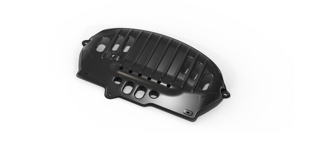AEV Transmission / Exhaust Skid Plate for the 2020+ Chevrolet Silverado HD and GMC Sierra HD