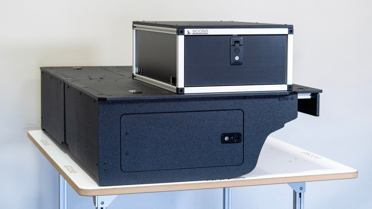 Goose Gear Explore Series single drawer module for Chevy Silverado