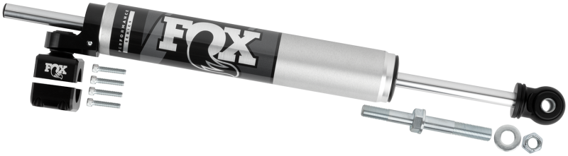 FOX 2.0 Performance Series Through-Shaft Steering Stabilizer (1-3/8 in. Tie Rod), fits Jeep Wrangler