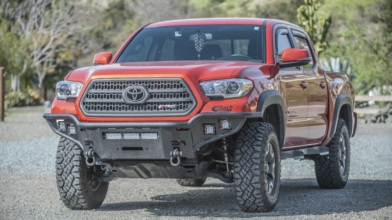 Body Armor 4x4 Desert Series Front Winch Bumper, fits Toyota Tacoma