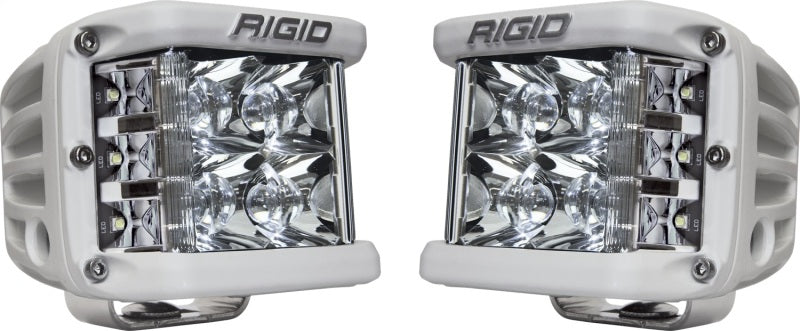 RIGID D-SS PRO Side Shooter Pod Pair, Spot, White Housing