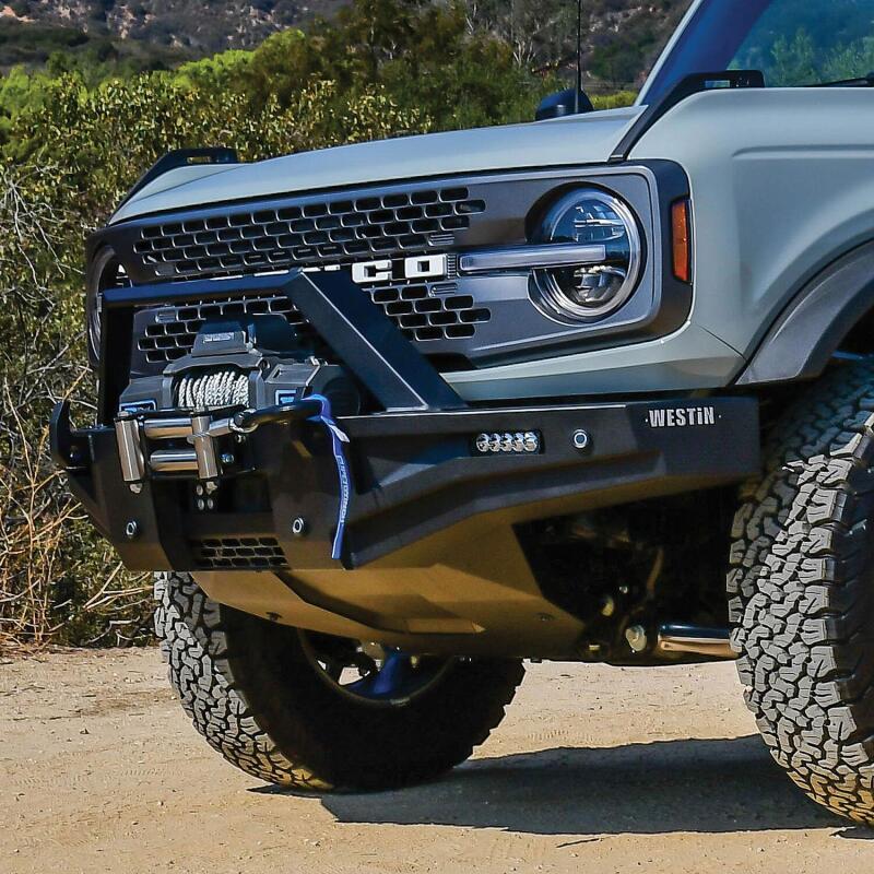 Westin XTS Angular Bull Bar, Textured Black, fits Ford Bronco