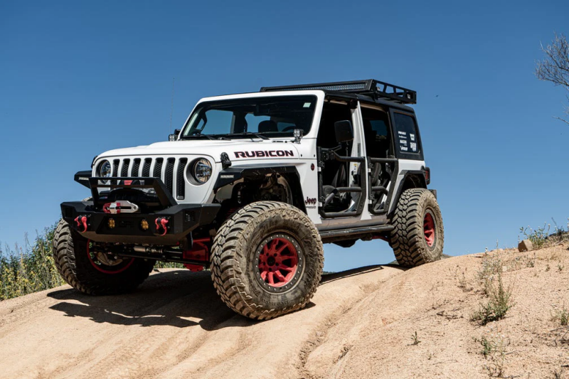 Body Armor 4x4 Tube Doors, Front Pair, fits Jeep Wrangler
