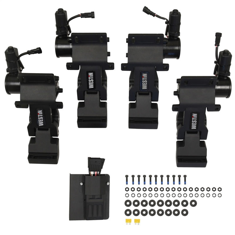 Westin Pro-e Electric Running Boards, SuperCrew/CrewCab, fits Ford F-150