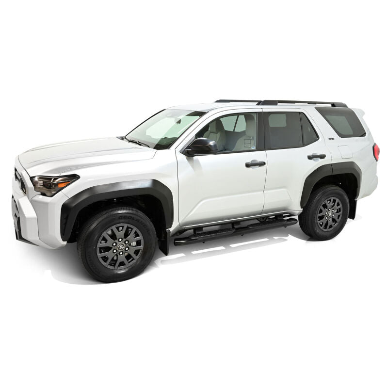 Westin PRO TRAXX 5 Oval Nerf Step Bars, Semi-Gloss Black, fits Toyota 4Runner