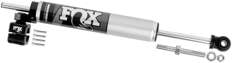 FOX 2.0 Performance Series Through-Shaft Steering Stabilizer (1-1/2 in. Tie Rod), fits Jeep Wrangler