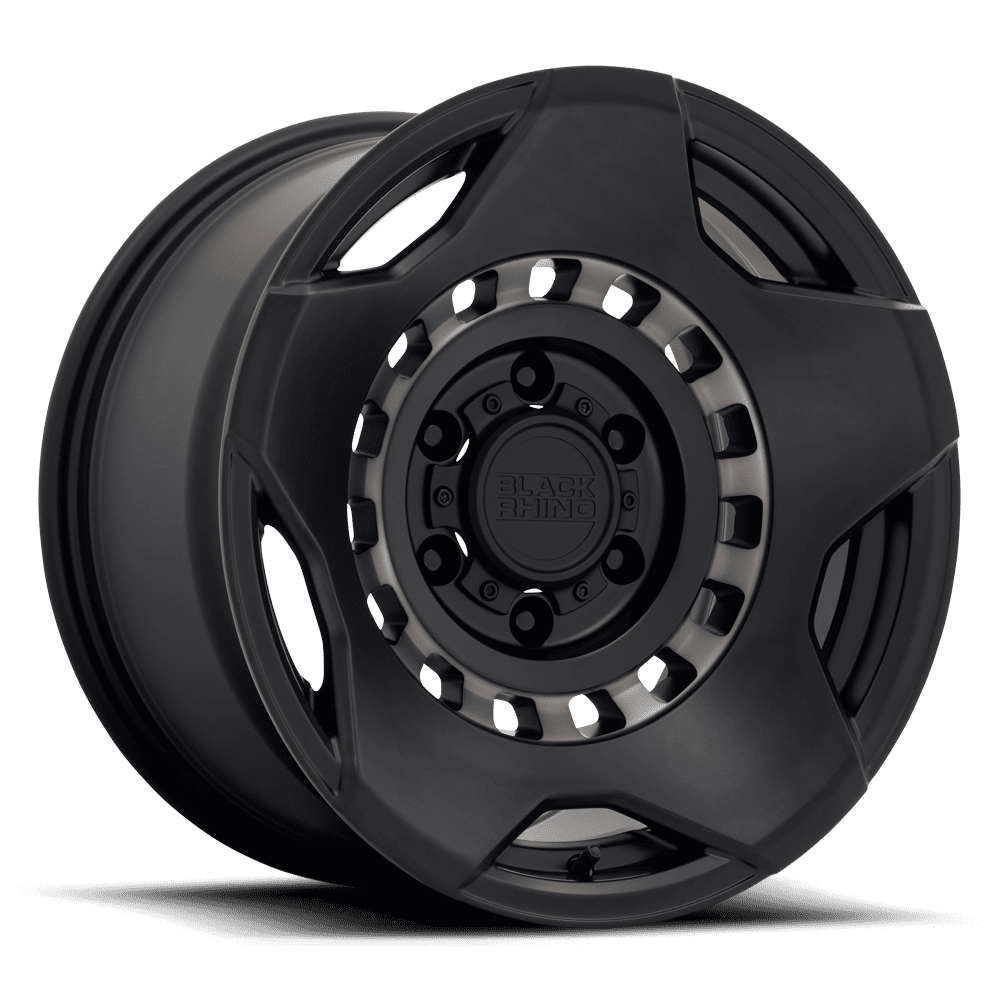 Black Rhino Muzzle Wheel - Matte Black w/ Mach Tint Ring