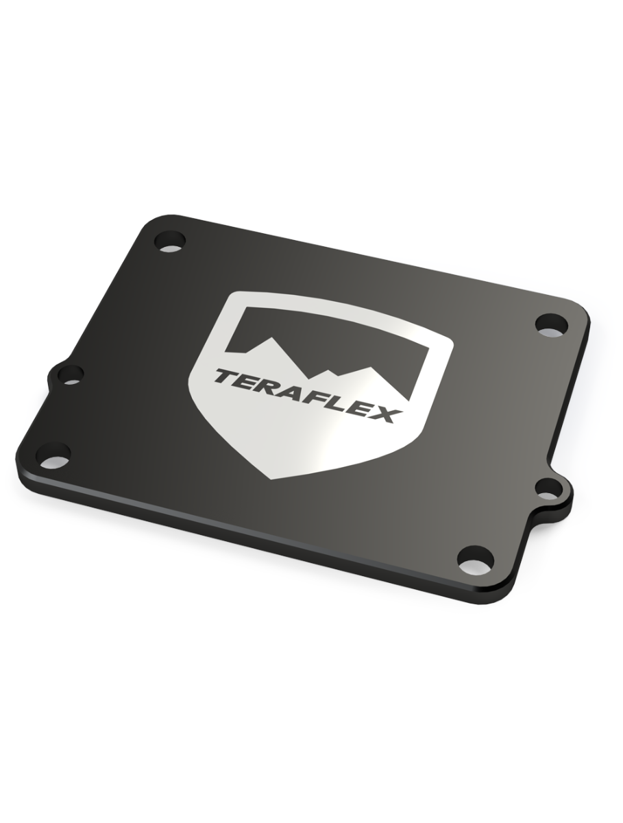 TeraFlex front axle disconnect FAD delete cover plate for Jeep Wrangler JL and Gladiator JT