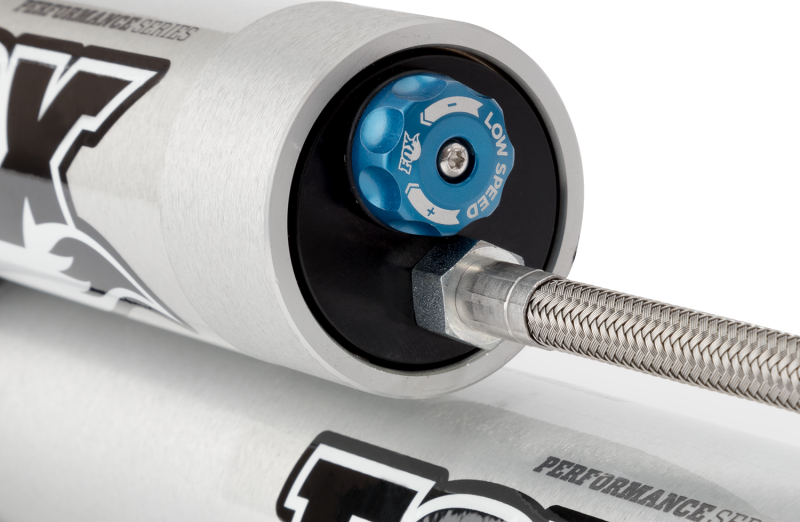FOX 2.0 Performance Rear Reservoir Shock, Adjustable (4-6 in. Lift), fits Jeep Wrangler