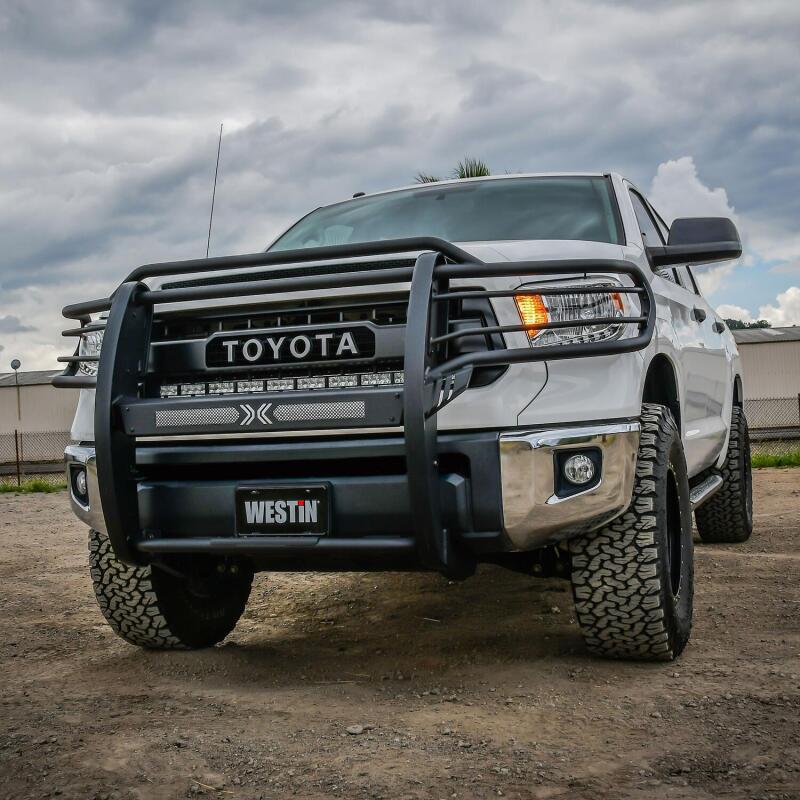 Westin Sportsman X Grille Guard, Textured Black, fits Toyota Tundra
