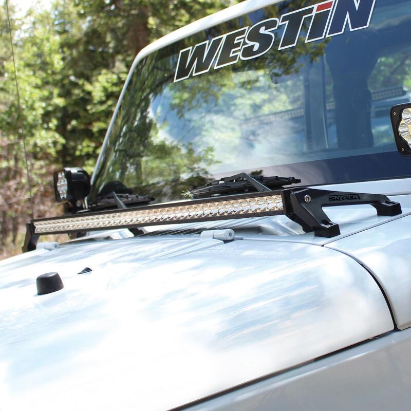 Westin Snyper LED Cowl Mount, fits Jeep Wrangler