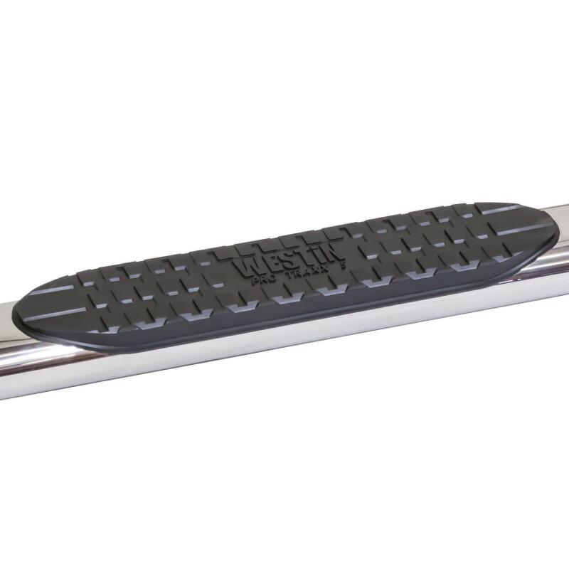 Westin PRO TRAXX 5 Wheel-to-Wheel Oval Nerf Step Bars, Crew Cab, 5.5 ft. Bed, fits Chevy Silverado 1500