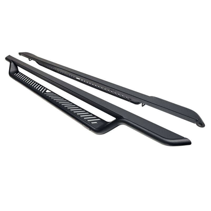 Westin Outlaw Drop Running Boards, Crew Cab, Textured Black, fits Ford F-150