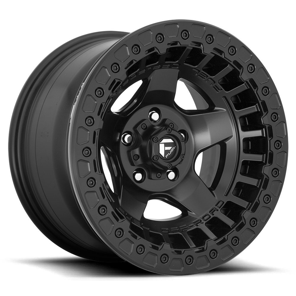 Fuel Warp Beadlock D119 Matte Black wheel, multiple bolt patterns