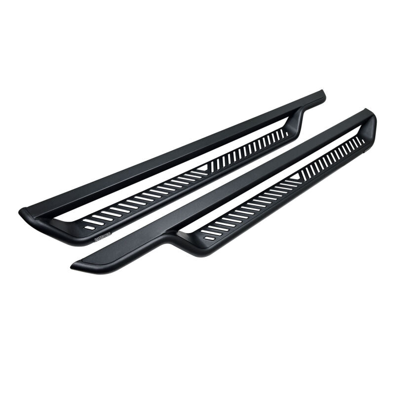 Westin Outlaw Drop Running Boards, 4-Door, Textured Black, fits Jeep Wrangler