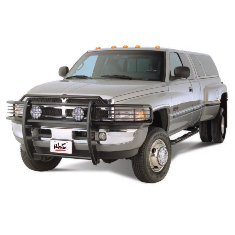 Westin Signature 3 Round Nerf Step Bars, Club Cab, fits Ram 2500/3500