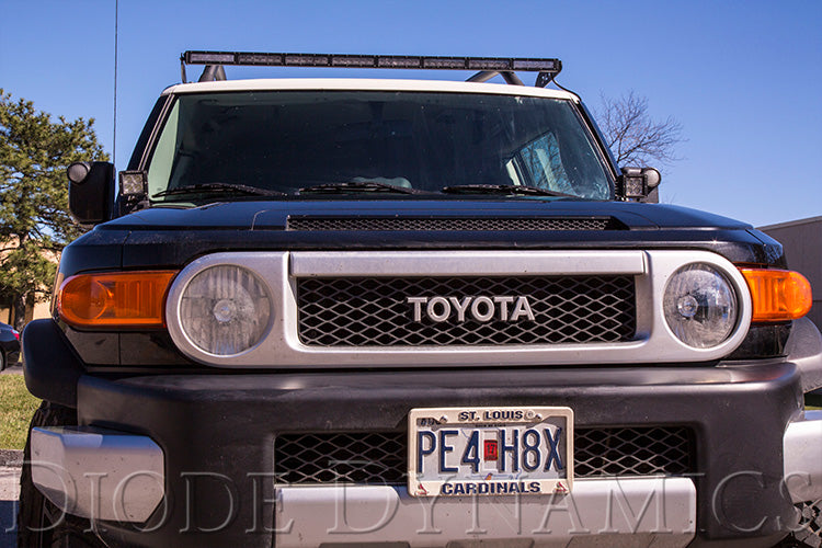 Diode Dynamics Stage Series 50" White Light Bar for trucks and SUVs – installed