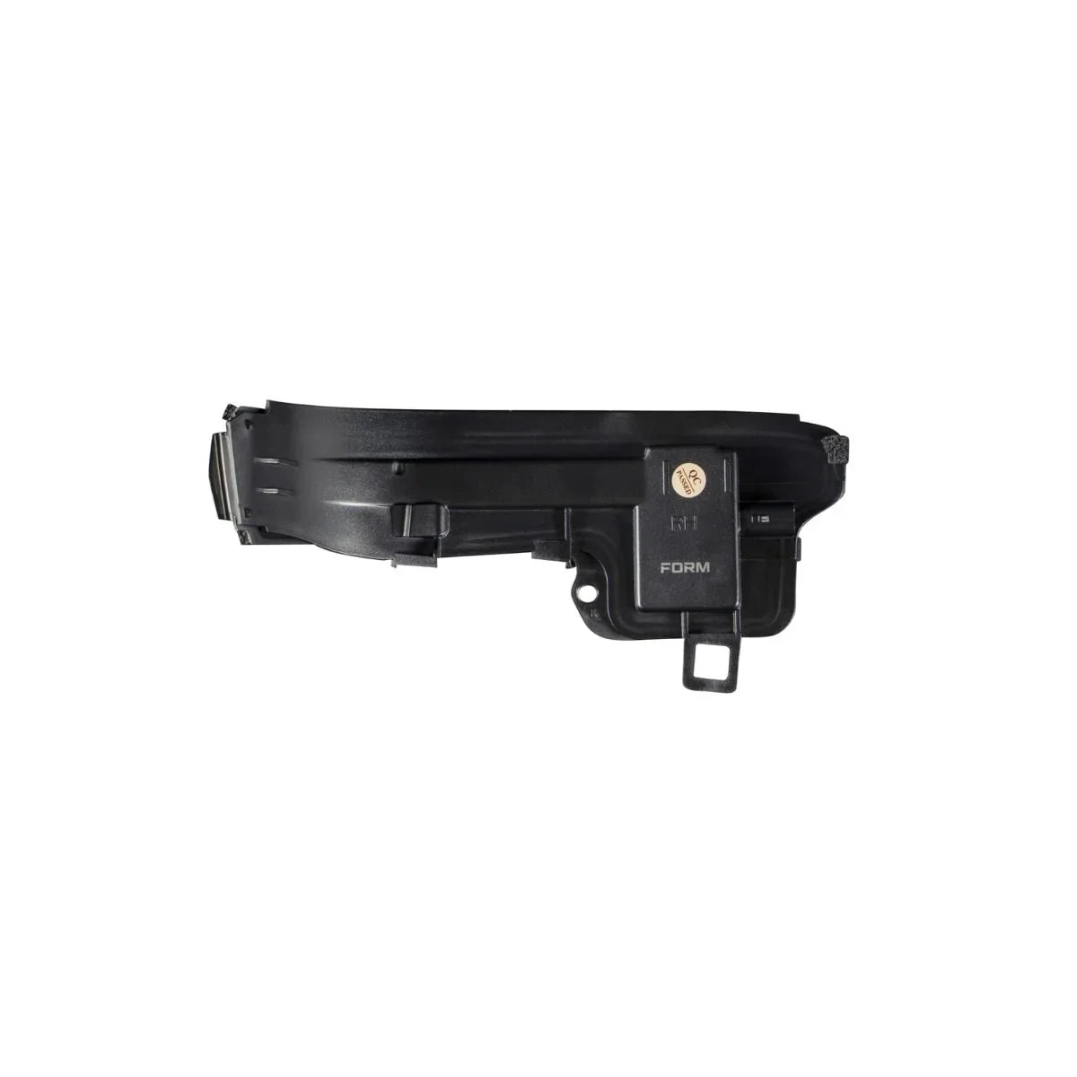 2016 Toyota Tacoma side mirror signal light replacement, black housing, close-up view