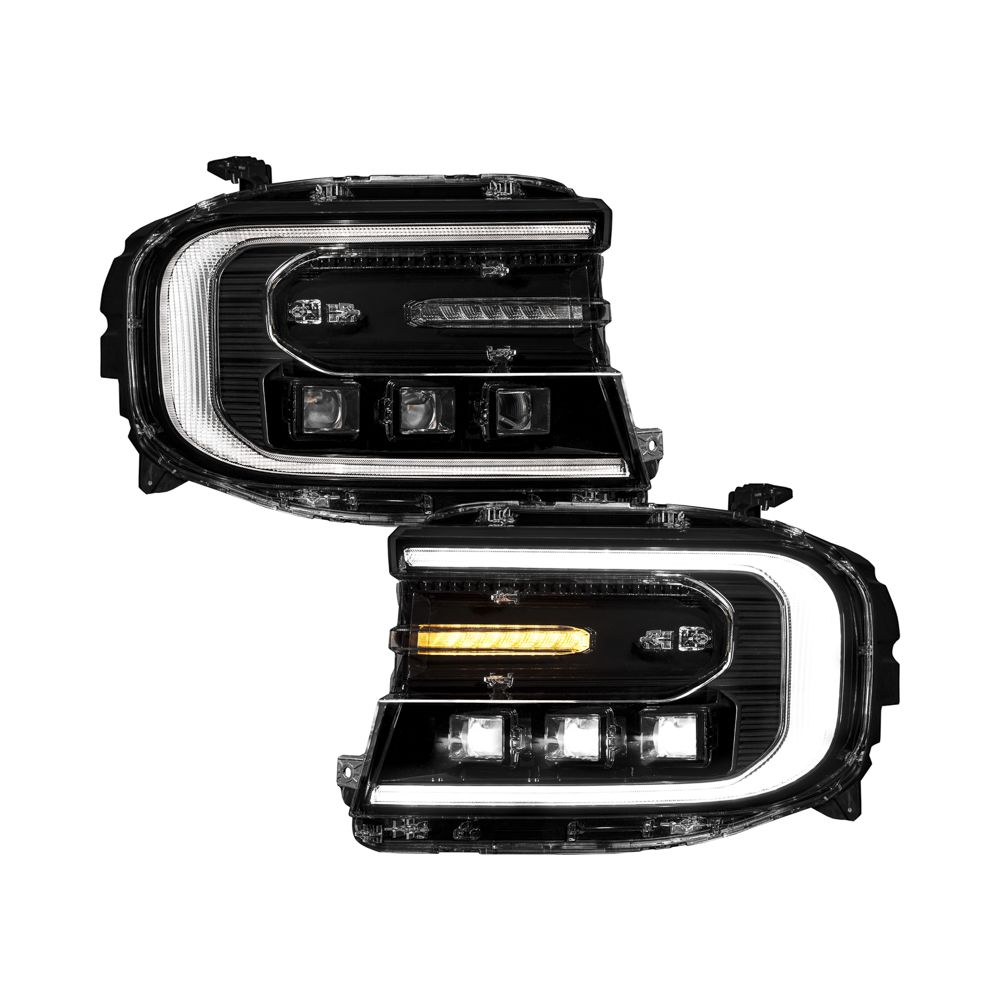 Form Lighting Sequential LED Projector Headlights for Ford Maverick 2022–2024, pair with lights on