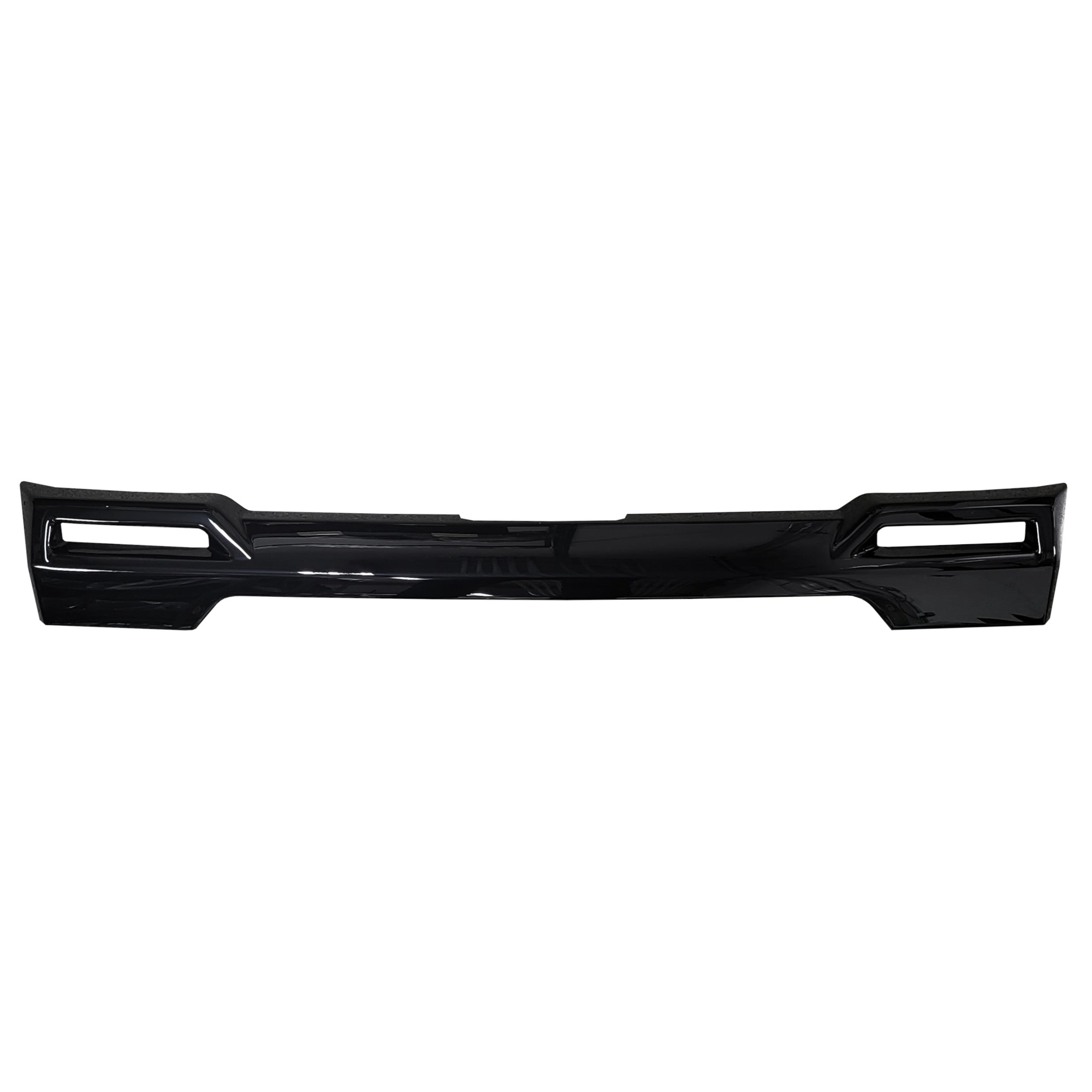 Gloss Black Fog Lamp Bezel overlay for the 2022-2024 Toyota Tundra, Chrome Delete