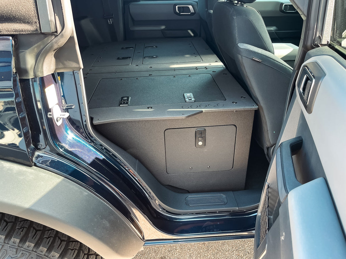 Ford Bronco 2021-Present 6 Gen. 4 Door - Second Row Seat Delete Plate System - Module Height – view 5