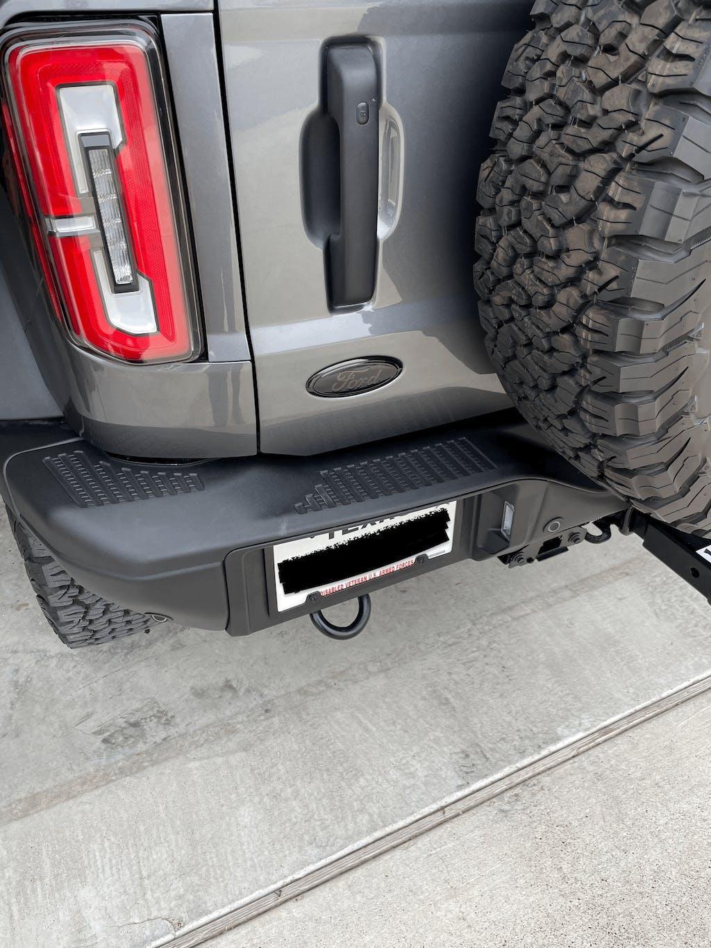 Ford Bronco Rear Oval Emblem Overlay (Tint or Solid) - 2021-2025 Bronco / Bronco Sport