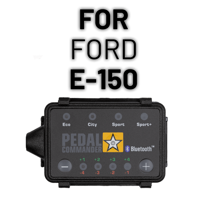 Pedal Commander throttle response controller for Ford E150