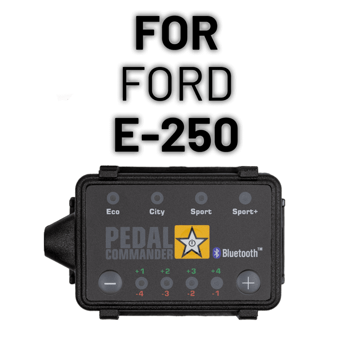 Pedal Commander throttle response controller for Ford E250